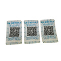 Custom Laser QR Code Sratch Off Seal Sticker 3D Hologram Security Sticker